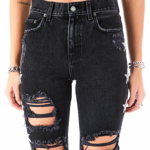 Rhinestone ⭐ Jeans - Picture 2 of 5